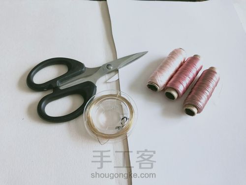 缠花工艺 第1步