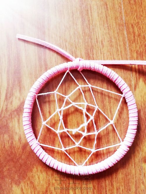 六号捕梦网 幸运树教程 第3步