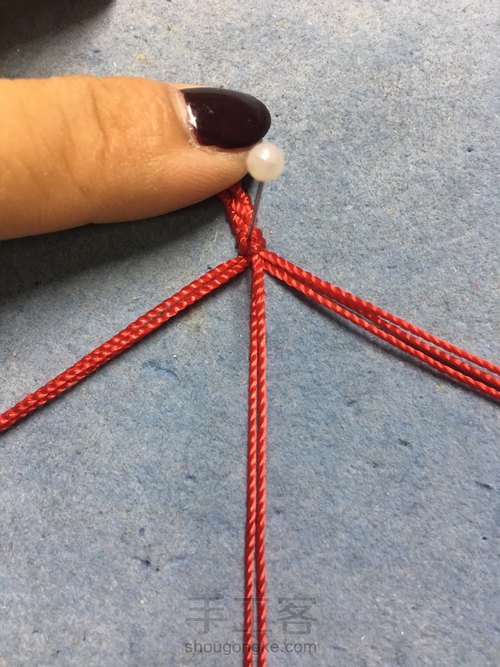 一款简单的尾扣 第1步