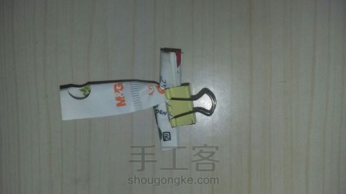 笔盖上的蝴蝶结 第8步