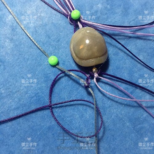 珊瑚玉富甲天下手绳～富甲·盼 第27步