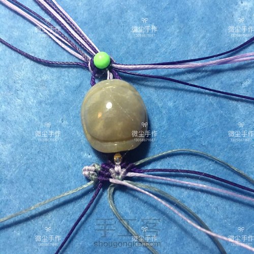 珊瑚玉富甲天下手绳～富甲·盼 第42步