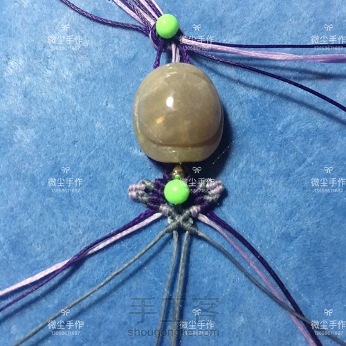 珊瑚玉富甲天下手绳～富甲·盼 第47步