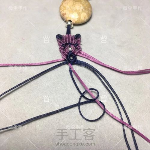 珊瑚玉圆扁珠手链～涟漪 第31步