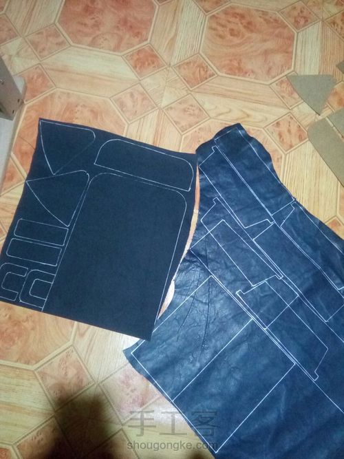 简单的手拿包 第2步