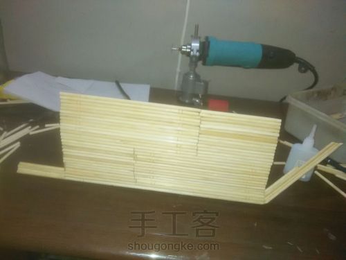 筷子帆船 第3步