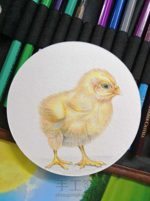 黄色的元气小鸡🐥 第6步