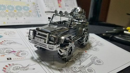 越野车金属模型生成记 第12步