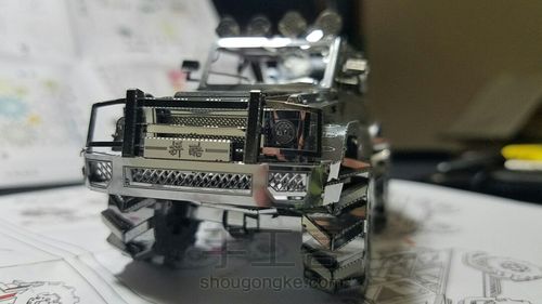 越野车金属模型生成记 第13步