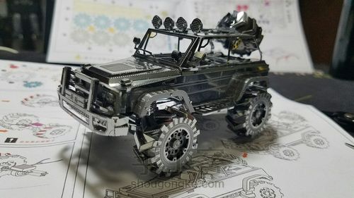 越野车金属模型生成记 第15步