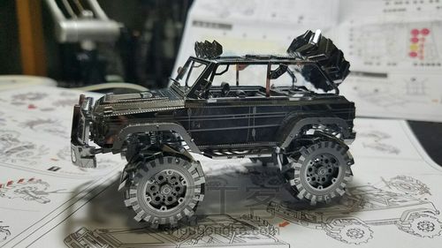 越野车金属模型生成记 第16步
