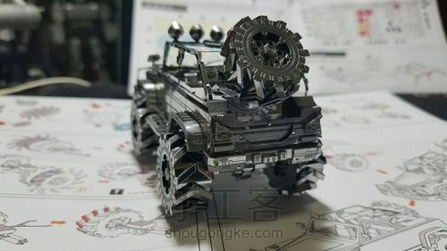 越野车金属模型生成记 第17步