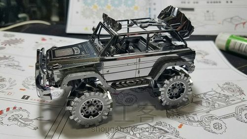 越野车金属模型生成记 第9步