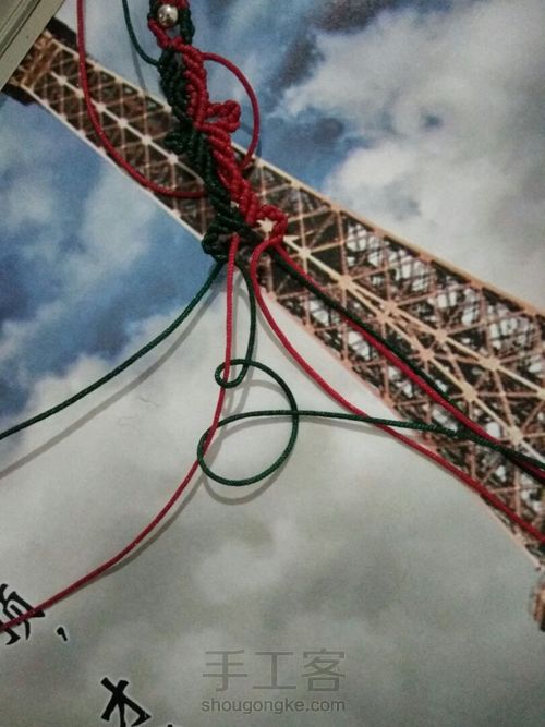 圣诞主题手链 第10步