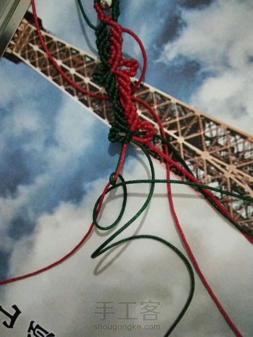 圣诞主题手链 第11步