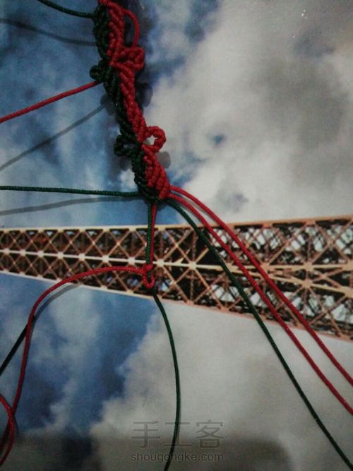 圣诞主题手链 第24步