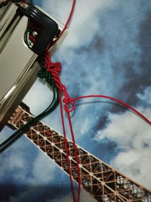 圣诞主题手链 第3步