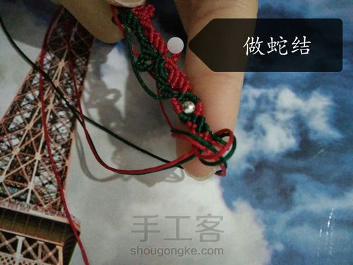 圣诞主题手链 第35步