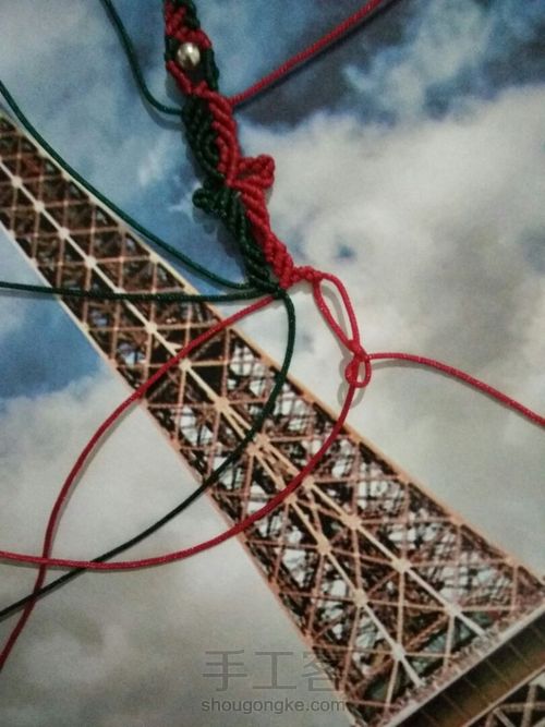 圣诞主题手链 第8步