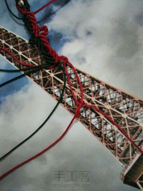 圣诞主题手链 第9步