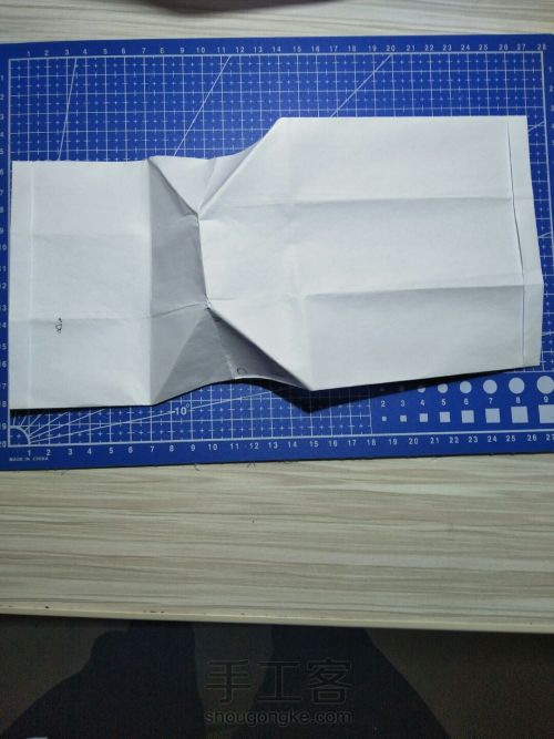 折纸双格笔筒 第11步