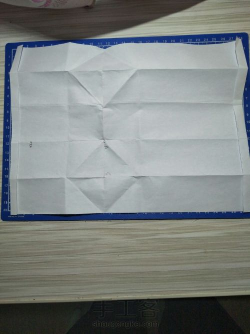 折纸双格笔筒 第12步