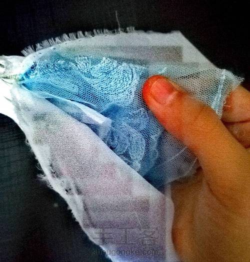 手残党手缝礼服 第12步