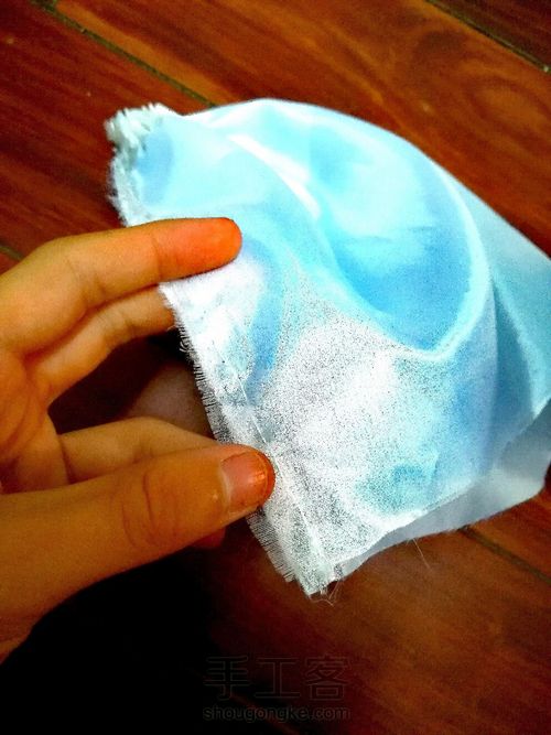 手残党手缝礼服 第14步