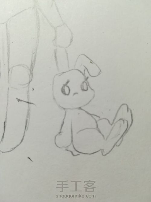 动漫少女『兔』 第3步