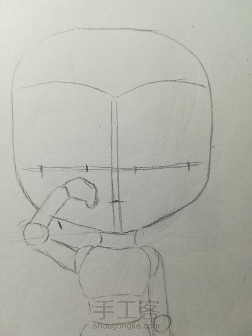 动漫少女『兔』 第4步