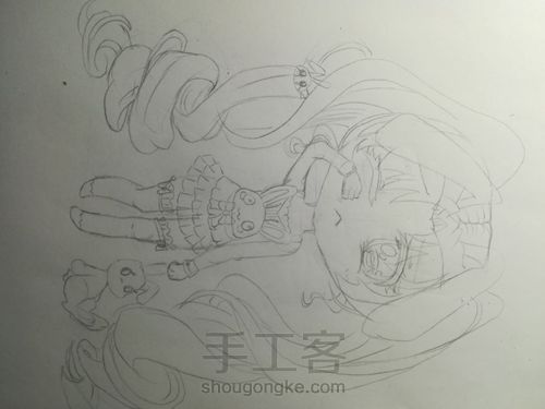 动漫少女『兔』 第9步