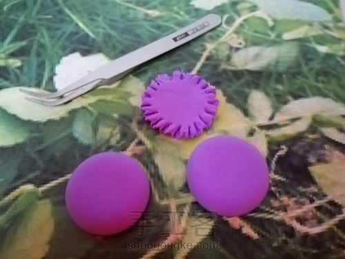 超轻粘土马卡龙 第3步