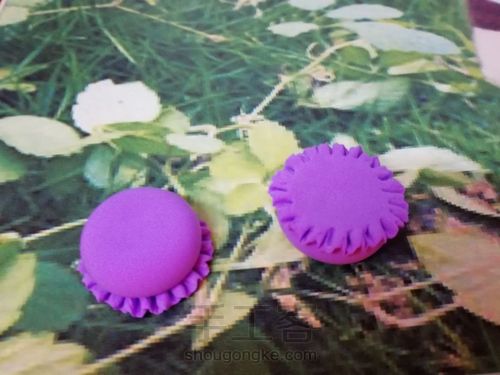 超轻粘土马卡龙 第4步