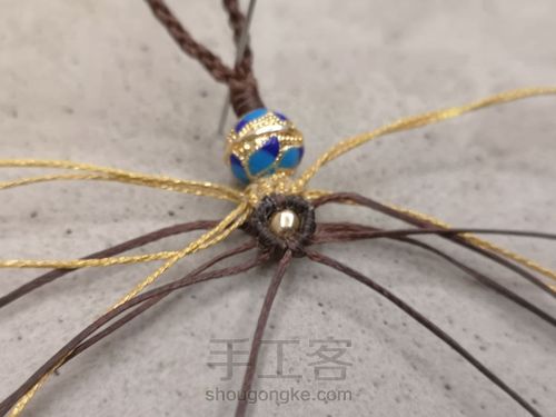 旗开得胜双面小挂件 第15步