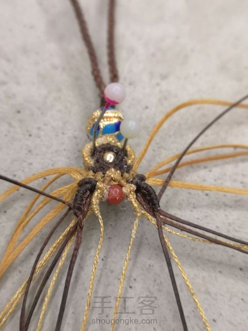 旗开得胜双面小挂件 第32步