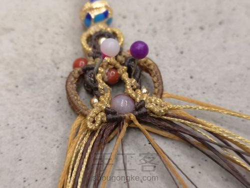 旗开得胜双面小挂件 第58步