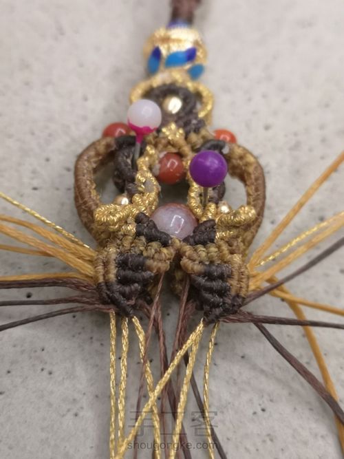 旗开得胜双面小挂件 第68步