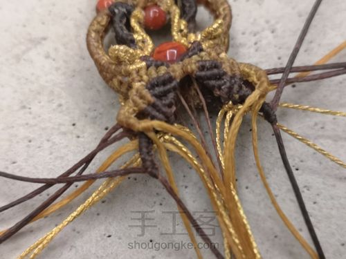 旗开得胜双面小挂件 第75步