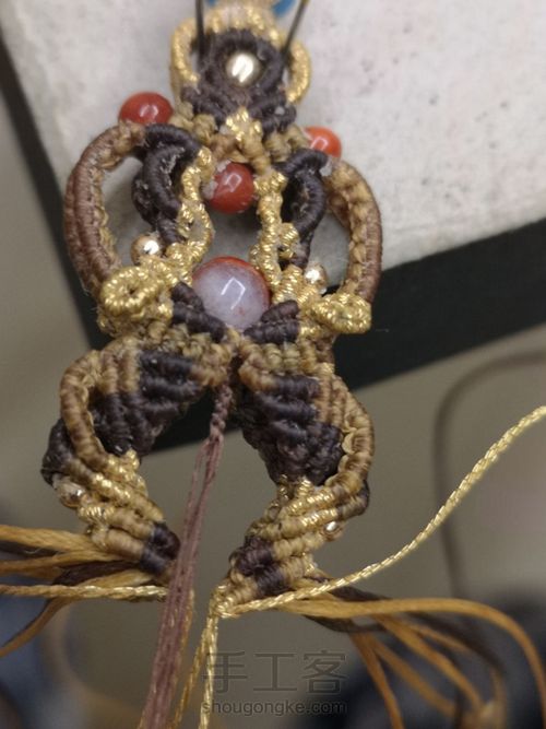 旗开得胜双面小挂件 第87步