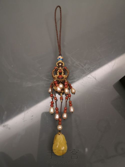 旗开得胜双面小挂件 第99步