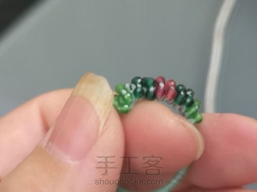 彩虹尖晶金刚结戒指 第7步