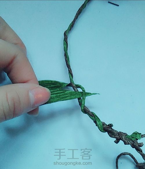 简单花环 第6步