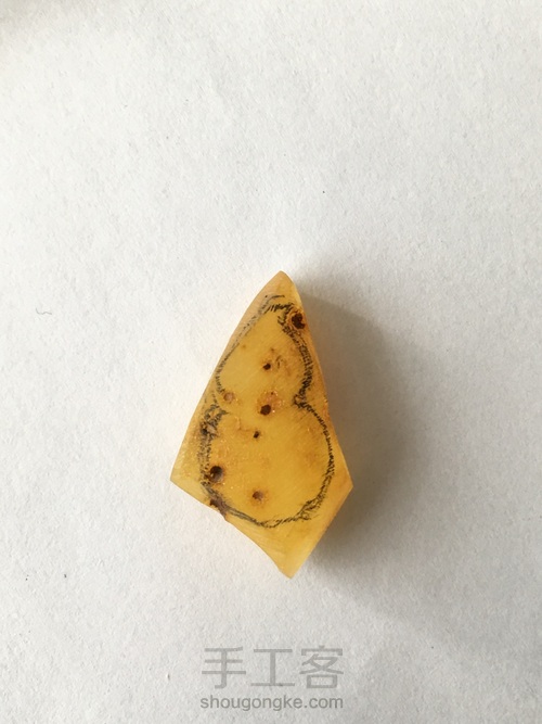 蜜蜡葫芦制作 第1步