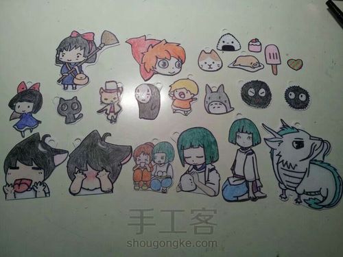 热缩动漫人物 第3步