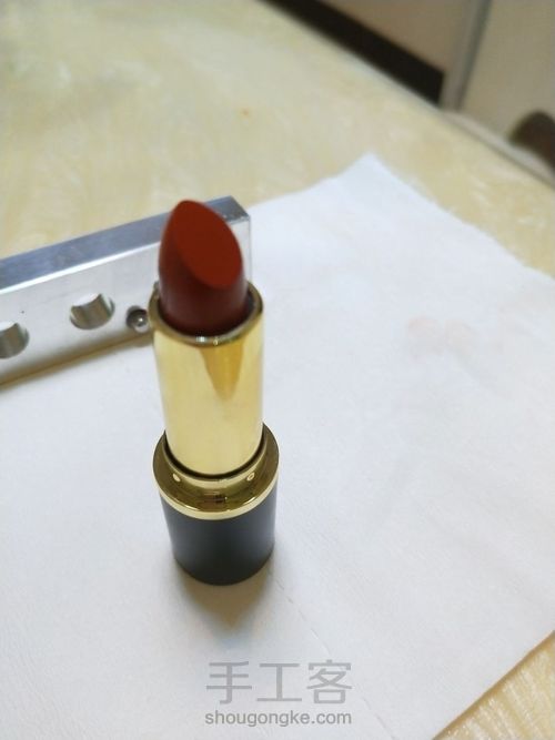 💄丝绒款吃吐南瓜色 第8步