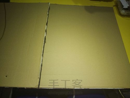 纸板DIY装饰灯 第1步