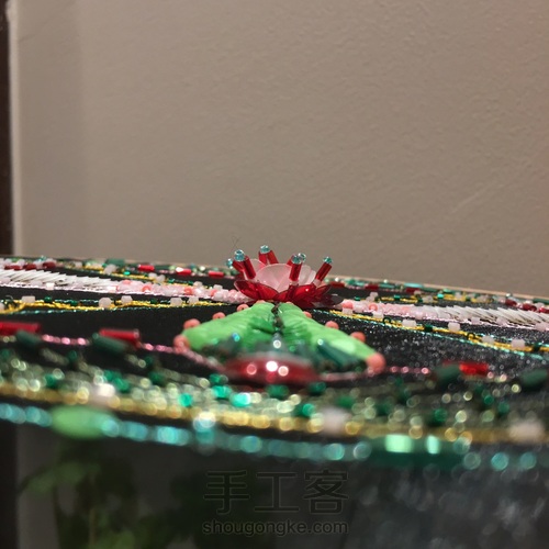 法绣欧根纱作品 第22步