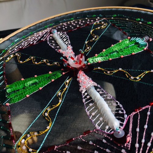 法绣欧根纱作品 第25步