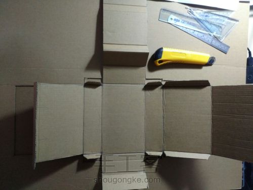 折叠纸盒（纸盒01与纸盒02） 第3步