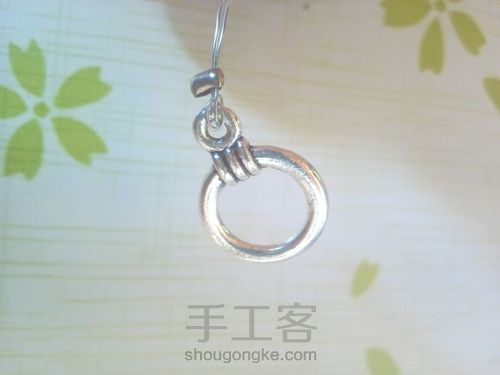 白玛瑙蕾丝猫爪子手链手工编织 第1步